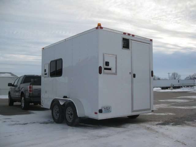 fiber optic splice trailer storage containers
