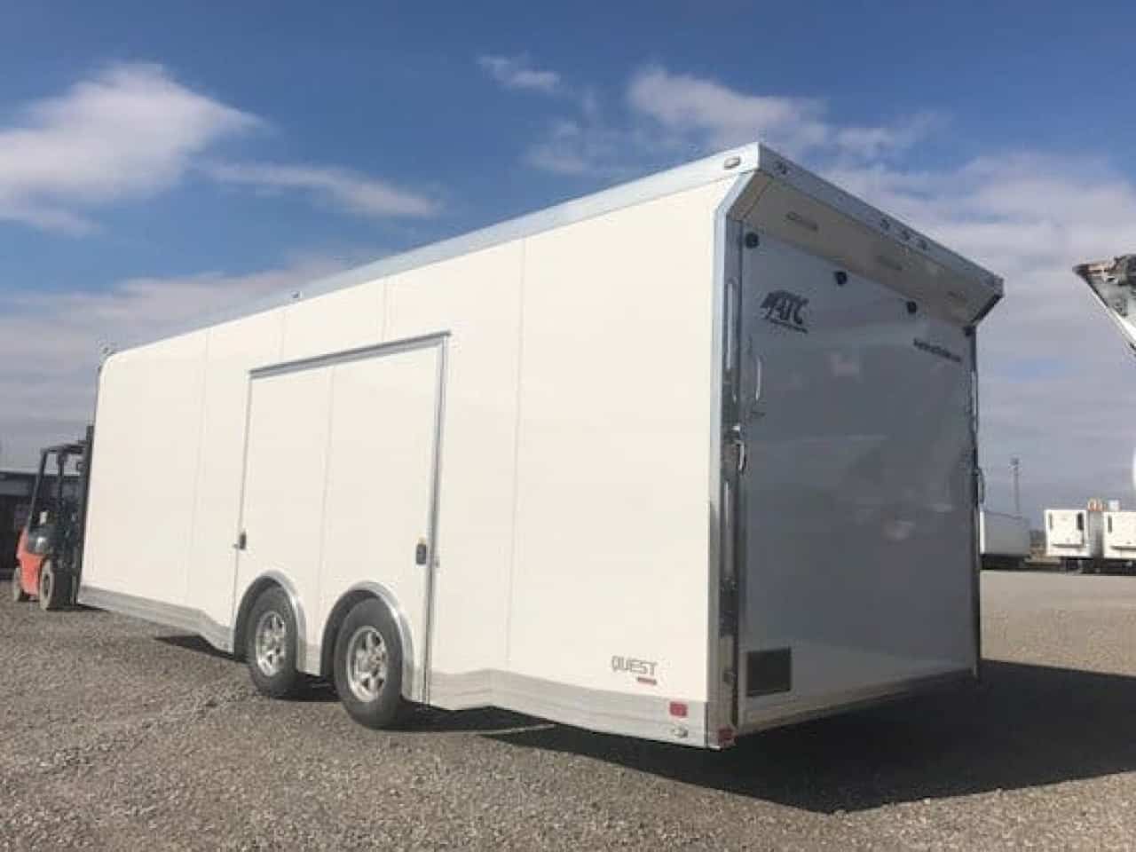 24 ft ATC Quest Deluxe Aluminum Enclosed Car Hauler MO Great Dane