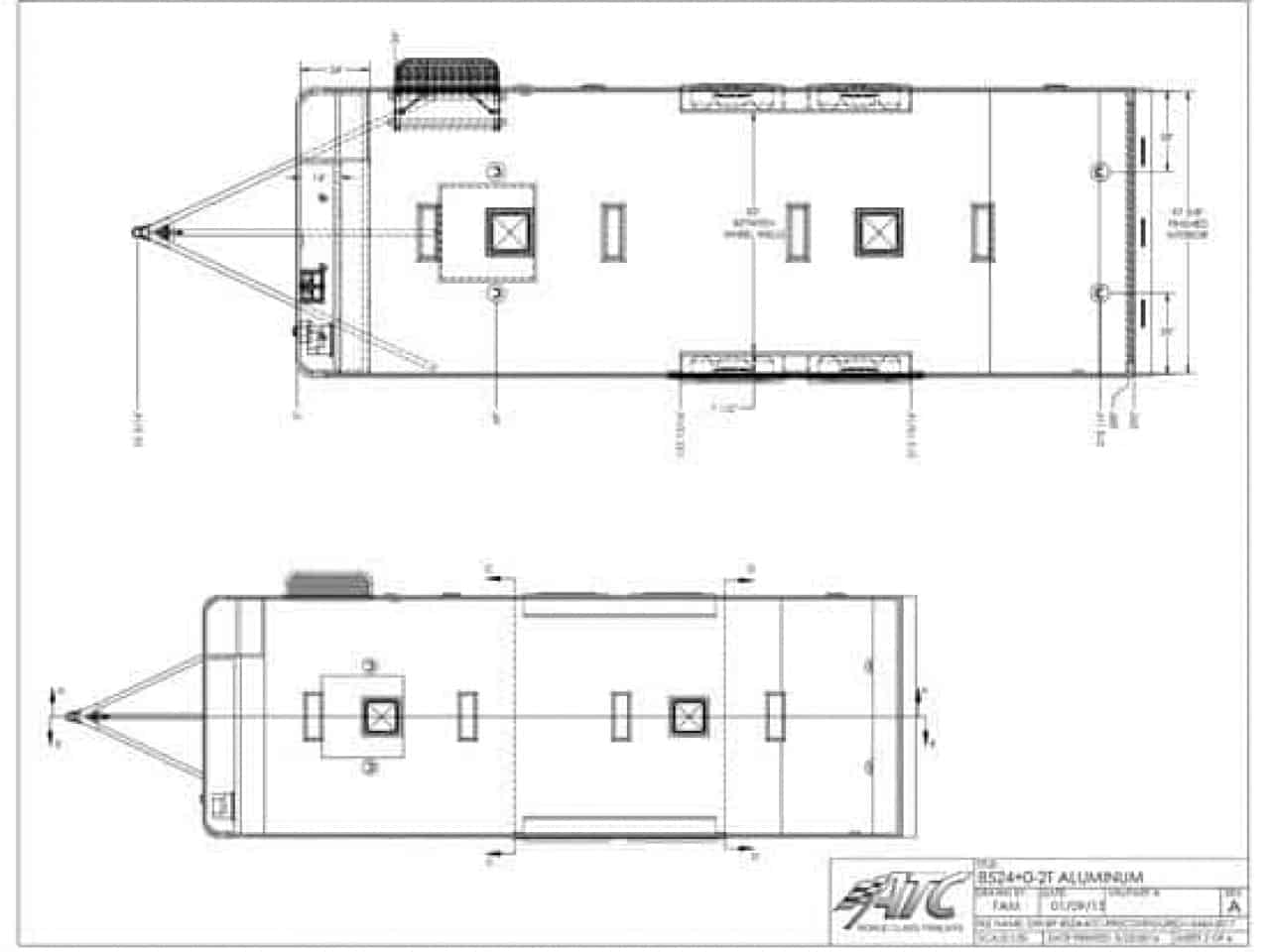 24 ft ATC RōM Deluxe Aluminum Enclosed Car Hauler MO Great Dane