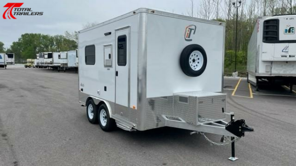 fiber splice trailer 8X12 intech