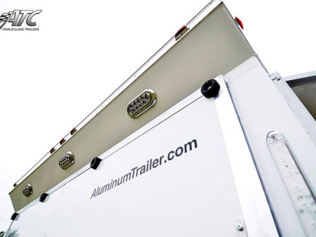 Custom, Trailer, Car Hauler, Sport, Bumper Pull Race Trailers,  28ft ATC Trailers CH305, with 6ft V-Nose