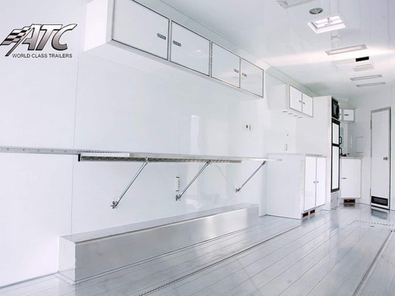 32ft ATC Trailer Bathroom and Kitchen | MO Great Dane / Total Trailers ...