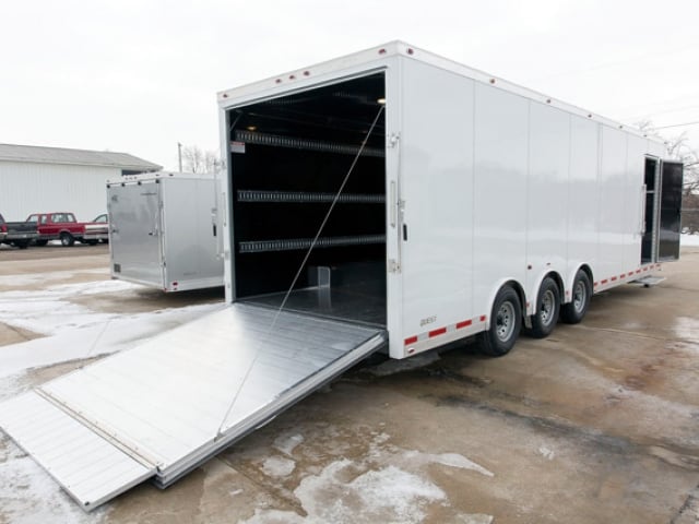 Custom Trailers, Gooseneck, 36 ft, Aluminum, Cargo