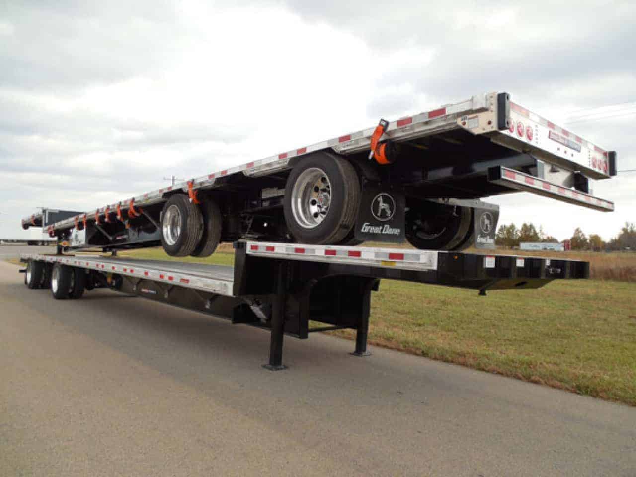 Great Dane Flat Bed 53 ft Drop Deck Flat Bed MO Great Dane