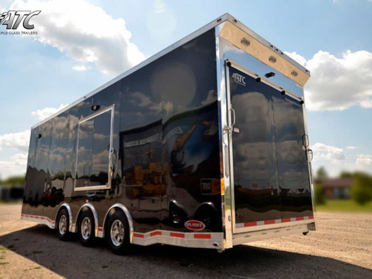 ATC Aluminum Vnose Race Custom Trailer MO Great Dane / Total Trailers trailers