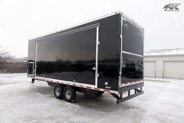 Mobile Marketing Trailers - ATC Fold Out Extension Room Trailer