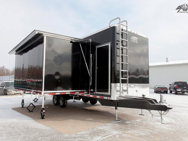 Custom Trailers, Mobile Marketing, ATC, Fold Out, Extension, Room