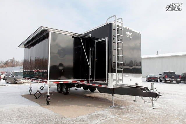 Custom Trailers, Mobile Marketing, ATC, Fold Out, Extension, Room