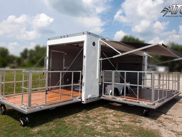 Custom Trailers, Mobile Marketing, ATC Mobile, Stage