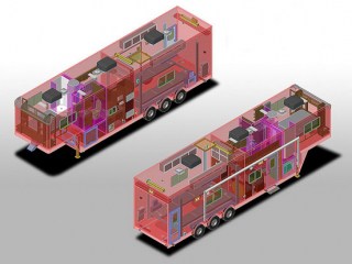 ATC Stacker Trailer with Living Quarters