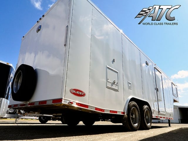 Custom Trailers, Commercial Custom Trailers, Air Force Enclosed Cargo Trailer