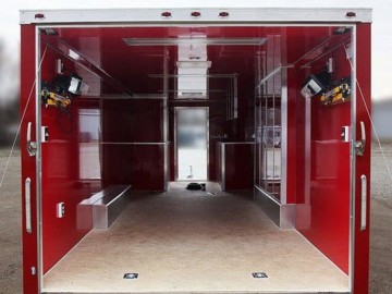 Any Color, Aluminum Walls and Ceiling, Interior, Walls, Ceiling, Custom Trailer, Options
