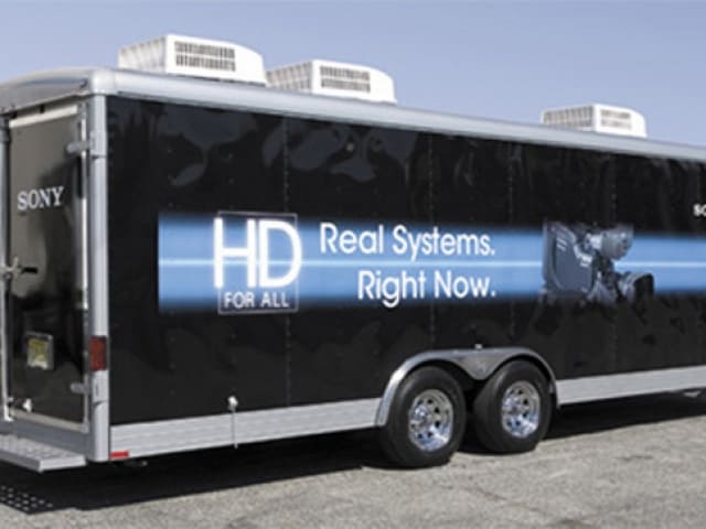 Broadcasting Trailers, Bumper Pull Video Production Trailer