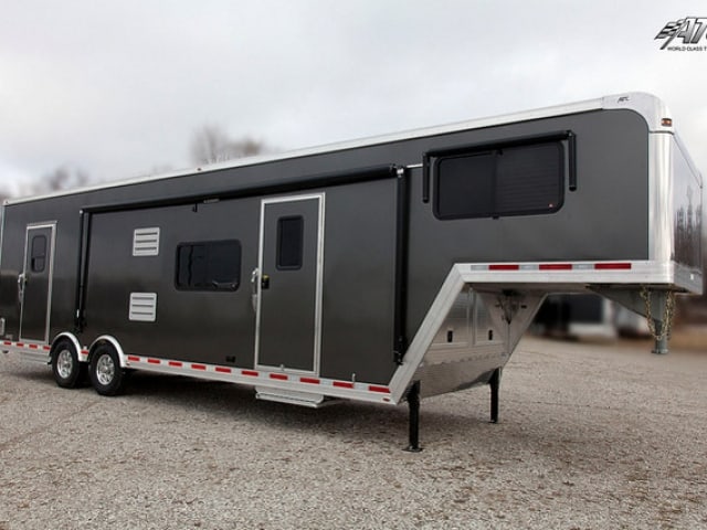 Aluminum Race Trailer With Living