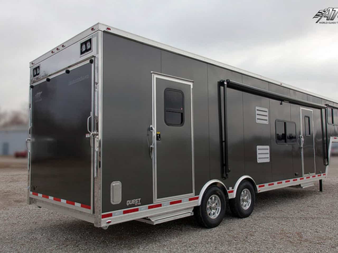 Aluminum Race Trailer with Living Quarters | MO Great Dane trailers