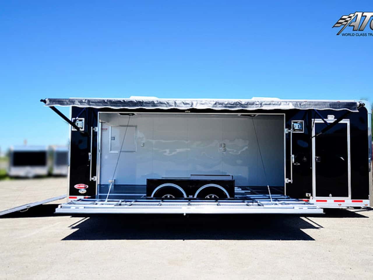 Custom Mobile Stage Trailer Trade Show Mobile Marketing Trailers