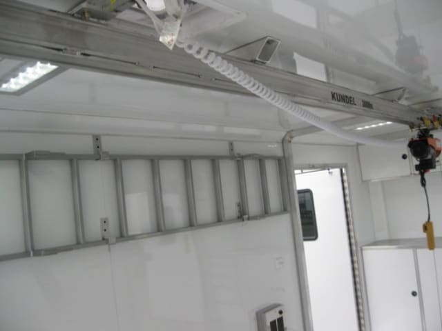 Custom Trailers, Commercial Custom Trailers, Custom Trailer Crane Hoist