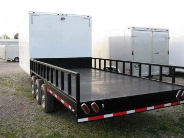 Enclosed and Flatbed Combo, Trailer Sizes, Custom Trailer, Options