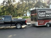 Event Display Trailer, with Wrap, Custom Trailer, Mobile Marketing, Product Display Trailer, MO Great Dane