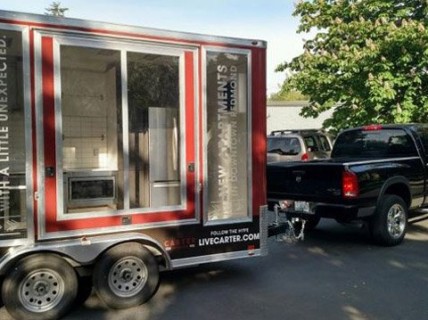 Event Display Trailer with Wrap | MO Great Dane / Total Trailers trailers