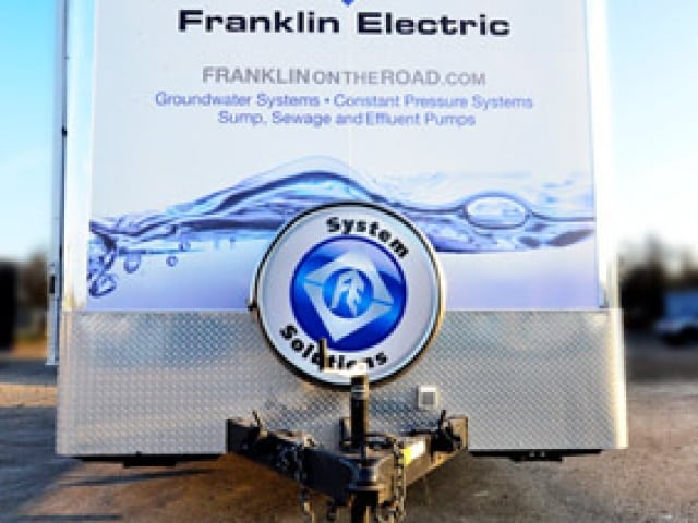 Custom Trailers, Mobile Marketing, Franklin Electric