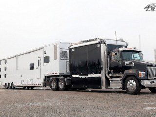 Custom Trailers, Emergency Management, Mobile Command, Semi Tractor