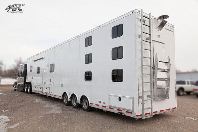 Custom Trailers, Emergency Management, Mobile Command, Semi Tractor