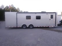 28ft, Mobile Lab Trailer, with Safety Shower, Laboratory Trailer, Custom Trailer, MO Great Dane, ATC