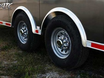 Spread Axles ATC Standard, Tires, Custom Trailer Options