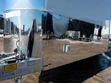 Stainless Steel Stone Guard, Exterior, Custom Trailer Options