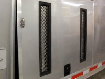 Vented Generator Door, Custom Trailer, Options